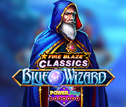 Fire Blaze: Blue Wizard PowerPlay Jackpot